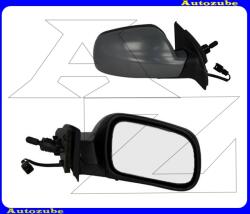 PEUGEOT 307 2005.06-2007.08 Visszapillantó tükör jobb, manuális, domború tükörlappal, hőmérős, fényezhető borítással MPG154-R