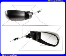 FIAT PUNTO 2 1999.09-2003.06 /188/ Visszapillantó tükör jobb, manuális, domború tükörlappal, fekete borítással FT1337113