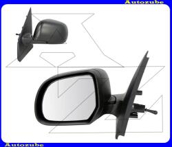 DACIA DOKKER 2012.11-től /K67/ Visszapillantó tükör bal, manuális, domború tükörlappal, fekete borítással DA7107004