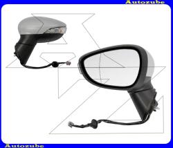 FORD B-MAX 2012.06-2017.09 Visszapillantó tükör bal, elektromos, fűthető-aszférikus tükörlappal, fényezhető borítással, irányjelzővel FD6027324
