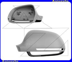 AUDI A4 B8 2007.11-2012.01 /8K/ Visszapillantó tükörborítás bal "2009.05. -ig" alapozott (indexes kivitelhez) MAD201-L