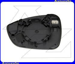 PEUGEOT 508 1 2010.01-2014.06 Visszapillantó tükörlap jobb, fűthető-domború-kék (tartólappal) 305-0155-1