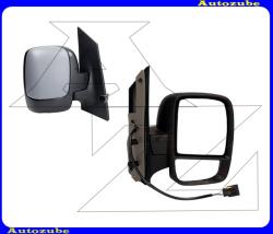 PEUGEOT EXPERT 2 2007.03-2016.05 Visszapillantó tükör jobb, elektromosan behajló "OSZTOTT" fűthető-domború tükörlappal, hőmérős, fényezhető borítással MFT837-R