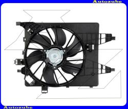 RENAULT KANGOO 2 2013.07-2021.05 Hűtőventillátor 380mm "1.2/1.6/1.5DCi" (Klímás) V4312746