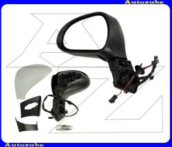 PEUGEOT 308 1 2007.09-2011.04 /T7/ Visszapillantó tükör bal, elektromos, fűthető-domború tükörlappal, fényezhető borítással, irányjelzővel MPG261-L