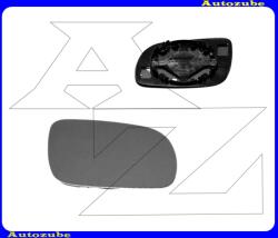 Seat AROSA 1997.04-2000.08 /6H/ Visszapillantó tükörlap jobb, domború-bronz /KIS-tükörházhoz-125mm/ (tartólappal) 337-0013-1