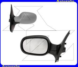 RENAULT CLIO CAMPUS 2006.01-2009.03 Visszapillantó tükör bal, elektromos, fűthető-aszférikus tükörlappal, fényezhető borítással 6139173