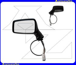 AUDI 80 B3 1986.10-1991.08 /89/ Visszapillantó tükör bal, manuális, tükörlappal, fekete borítással 302-0002