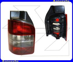 VW TRANSPORTER T5 2003.04-2009.09 /7E, 7F, 7J, 7H/ Hátsó lámpa bal "2 hátsó ajtós" füst/piros/fehér indexes (foglalat nélkül) 11-0576-21-2