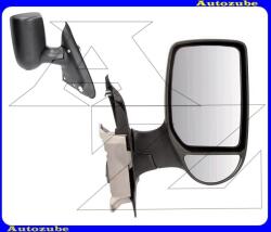 FORD TRANSIT 4 2000.03-2006.03 /V184/ Visszapillantó tükör jobb "RÖVID-karos" kívűlről állítható, domború tükörlappal, fekete borítással (kar: 110mm) 9202960