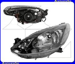 MAZDA 2 2007.11-2010.10 /DE/ Fényszóró bal (H4) fekete házas motorral TYC 20-12032-15-2