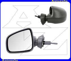 DACIA LOGAN MCV Kombi 1 2009.01-2013.01 /K90/ Visszapillantó tükör bal, manuális, domború tükörlappal, fekete borítással MDL107-L