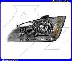 FORD FOCUS MK2 2004.09-2007.11 Fényszóró bal króm házas (H7/H1) (motor nélkül) DEPO 431-1169L-LDEM1