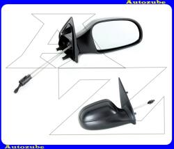 CITROEN SAXO 1996.04-1999.08 Visszapillantó tükör jobb, manuális, domború tükörlappal, fekete borítással MCT130-R