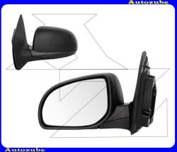Hyundai i20 1 2008.05-2012.03 /PB/ Visszapillantó tükör bal, elektromos, domború tükörlappal, fekete borítással 313-0044