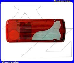 VW CRAFTER 1 2006.10-2016.10 /2E/ Hátsó lámpabúra jobb "PLATÓS" prizmás/piros/fehér 11-11697-LA-1