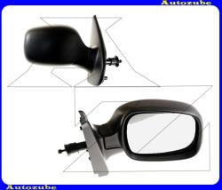 RENAULT KANGOO 1 2003.03-2008.01 Visszapillantó tükör jobb, manuális, aszférikus tükörlappal, fekete borítással RN9167213