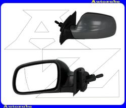 PEUGEOT 307 2005.06-2007.08 Visszapillantó tükör bal, manuális, aszférikus tükörlappal, fényezhető borítással MPG154-L
