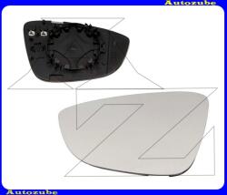 VW JETTA 6 2014.09-2018.08 /16Z/ Visszapillantó tükörlap bal, fűthető-domború (tartólappal) 337-0218-1