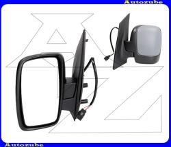 PEUGEOT EXPERT 2 2007.03-2016.05 Visszapillantó tükör bal, elektromosan behajló "SZIMPLA" fűthető-domború tükörlappal, fényezhető borítással FT9237044