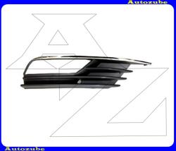 AUDI A3 4-ajtós 2013.05-2016.08 /8V/ Első lökhárító rács jobb, ködlámpás, krómdíszléccel UAG04-34212