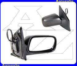 TOYOTA YARIS 1 1999.04-2003.01 /XP10/ Visszapillantó tükör jobb, elektromos, fűthető-domború tükörlappal, fekete borítással TY3207313