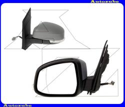 FORD FOCUS MK2 2007.12-2011.02 Visszapillantó tükör bal, elektromosan behajló, fűthető-aszférikus tükörlappal, kilépőfénnyel, fényezhető borítással, irányjelzővel MFD228-L