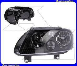 VW TOURAN 1/1 2003.04-2006.11 /1T/ Fényszóró bal fekete házas (H7/H7) motorral "AL-típusú" DEPO 441-1172L-LDBM2