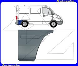 VW LT 1996.01-2005.12 /2D/ Hátsó sárvédő hátsó rész jobb "rövid kivitelhez" (23cm) POTRYKUS P149822