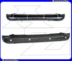 CITROEN BERLINGO 2 2008.04-2012.03 /B9/ Hátsó lökhárító középső, radaros, spoilerlyukkal, fekete /RENDELÉSRE/ BR-08370