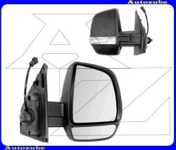 FIAT DOBLO 2 2009.09-2014.12 /263/ Visszapillantó tükör jobb "TEHER-gk. " manuális, domború tükörlappal, fekete borítással, irányjelzővel MFT409-R
