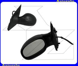 CITROEN C2 2003.01-2008.11 /JM/ Visszapillantó tükör bal, elektromos, domború tükörlappal, fekete borítással 305-0084