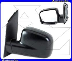 VW CADDY 3 2010.01-2015.05 /2K/ Visszapillantó tükör bal, kívűlről állítható, aszférikus tükörlappal, fekete borítással 9201154