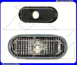 VW LUPO 1998.04-2005.04 /6X/ Oldalindex fehér, ovális, oldalfüggetlen (foglalat nélkül) TYC 18-5235-21-2