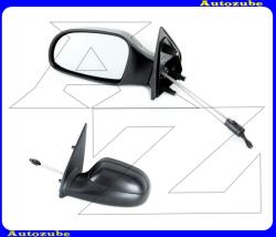 CITROEN SAXO 1999.09-2002.12 Visszapillantó tükör bal, manuális, tükörlappal, fekete borítással CI0227114