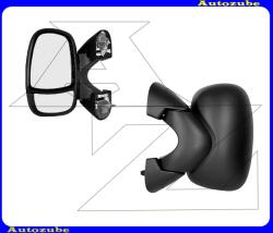 RENAULT TRAFIC 2 2001.09-2006.07 /FL, JL/ Visszapillantó tükör bal, kívűlről állítható, domború tükörlappal, fekete borítással OP9327004