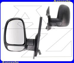 FORD TRANSIT 3 1994.09-2000.02 /VE83/ Visszapillantó tükör bal, kívűlről állítható, domború tükörlappal, fekete borítással MFD800-L