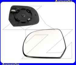 DACIA DUSTER 1 2010.02-2013.05 /X79/ Visszapillantó tükörlap bal, fűthető-domború-króm (tartólappal) 328-0178-1