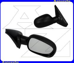 RENAULT MEGANE 1 1995.10-1999.02 Visszapillantó tükör jobb, elektromos, fűthető-domború tükörlappal, hőmérős, fekete borítással 328-0045