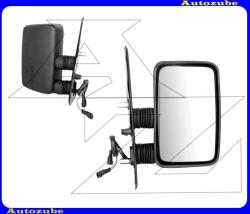 FIAT DUCATO 2 1994.03-2001.12 /230, 244/ Visszapillantó tükör jobb "1999.08. -ig" "RÖVID-karos" elektromos, fűthető-domború tükörlappal, fekete borítással (kar: 80mm) MFT821-R