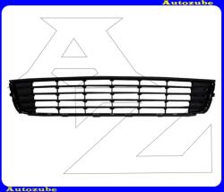VW TOURAN 1/3 2010.08-2015.04 /1T/ Első lökhárító rács középső, fekete UKH03-34120
