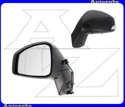 RENAULT SCENIC 3 2009.06-2012.01 /JZ/ Visszapillantó tükör bal, elektromos, fűthető-aszférikus tükörlappal, fekete borítással, irányjelzővel RN0367314