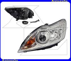 FORD FOCUS MK2 2007.12-2011.02 Fényszóró bal króm házas, XENON (D1S/H1) motorral (izzó és elektronika nélkül) TYC 20-11966-05-2