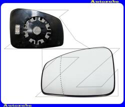 RENAULT MEGANE 3 2014.01-2016.02 Visszapillantó tükörlap bal, fűthető-aszférikus (nem gyári felfogatású tartólappal) 328-0148-1