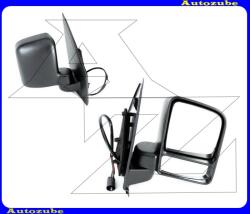 FORD TRANSIT CONNECT 1 2006.04-2009.03 /C170/ Visszapillantó tükör jobb, elektromos, fűthető-domború tükörlappal, fekete borítással 9226390