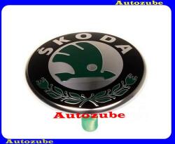 Skoda SUPERB 2 2008.11-2013.05 /3T/ Embléma első / hátsó is "SKODA" /Gyári alkatrész/ (Egyedi rendelésre, NEM visszáruzható) 3T0853621AMEL