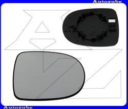 RENAULT CLIO 3 2009.01-2012.10 Visszapillantó tükörlap jobb, domború (tartólappal) MRN310-R