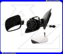 VW LUPO 1998.04-2005.04 /6X/ Visszapillantó tükör bal "KIS-házas" manuális, aszférikus tükörlappal, fényezhető borítással /130mm/ /RENDELÉSRE/ 337-0028