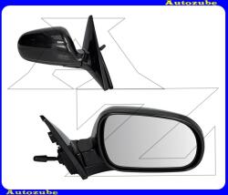 Honda CIVIC 6 1999.03-2001.01 /EJ, EK/ Visszapillantó tükör jobb "4 ajtós" manuális, domború tükörlappal, fekete borítással MHD106-R