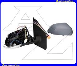 VW POLO 4 2005.04-2009.05 /9N/ Visszapillantó tükör jobb, elektromos, fűthető-domború tükörlappal, fényezhető borítással, irányjelzővel 337-0143